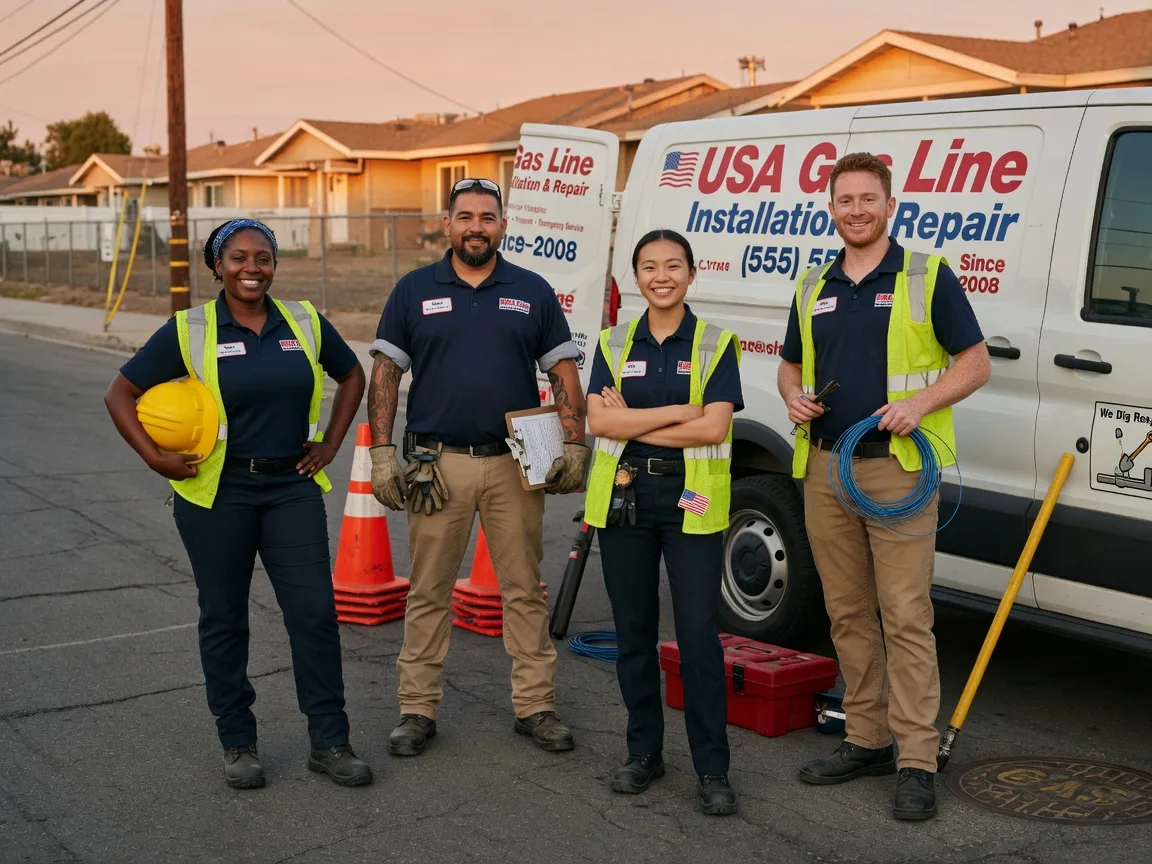 Gas Line Installation company in Stockdale, PA